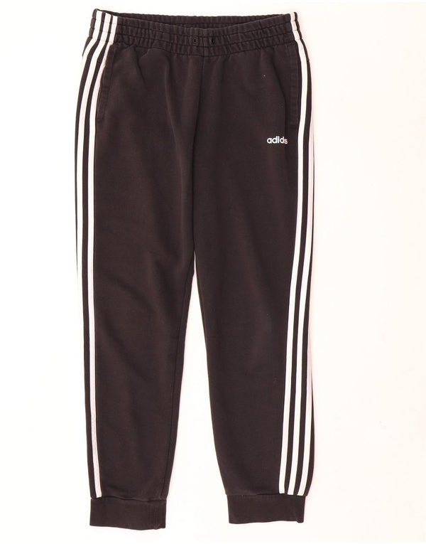 Женские спортивные брюки Adidas Joggers UK 12/14, средний черный хлопок