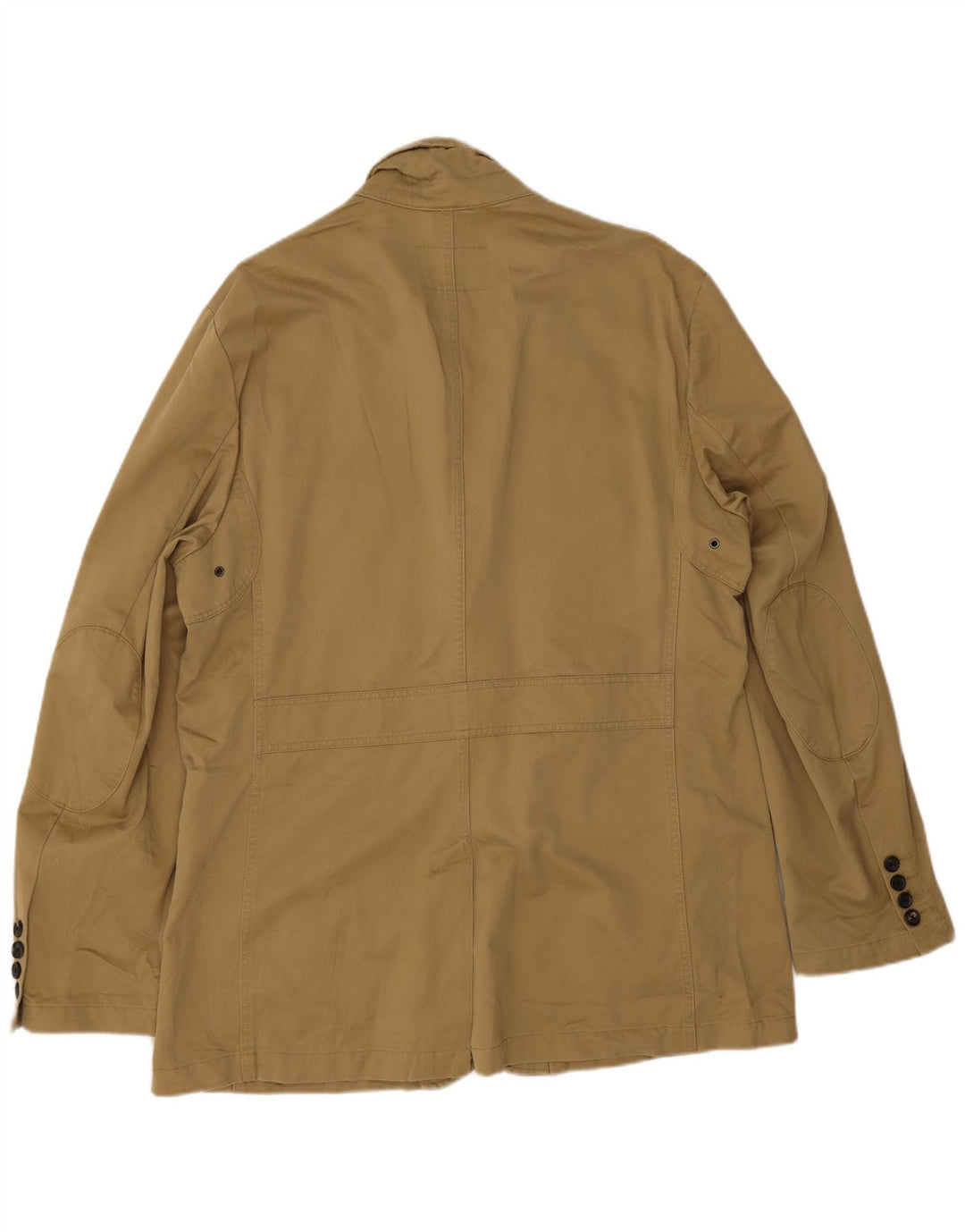 Мужской пиджак Eddie Bauer на 2 пуговицах, Великобритания 42 XL, хаки, хлопок