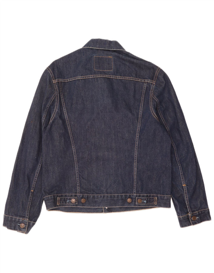 Мужская джинсовая куртка Levi's UK 38, средний темно-синий, хлопок
