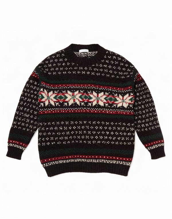 Marks & Spencer Mens St. Michael Crew Neck Jumper Sweater XL Black