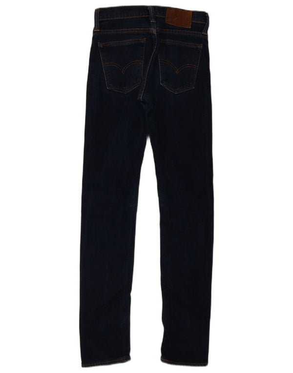 Женские джинсы скинни Levi's W25 L32 синие, хлопок