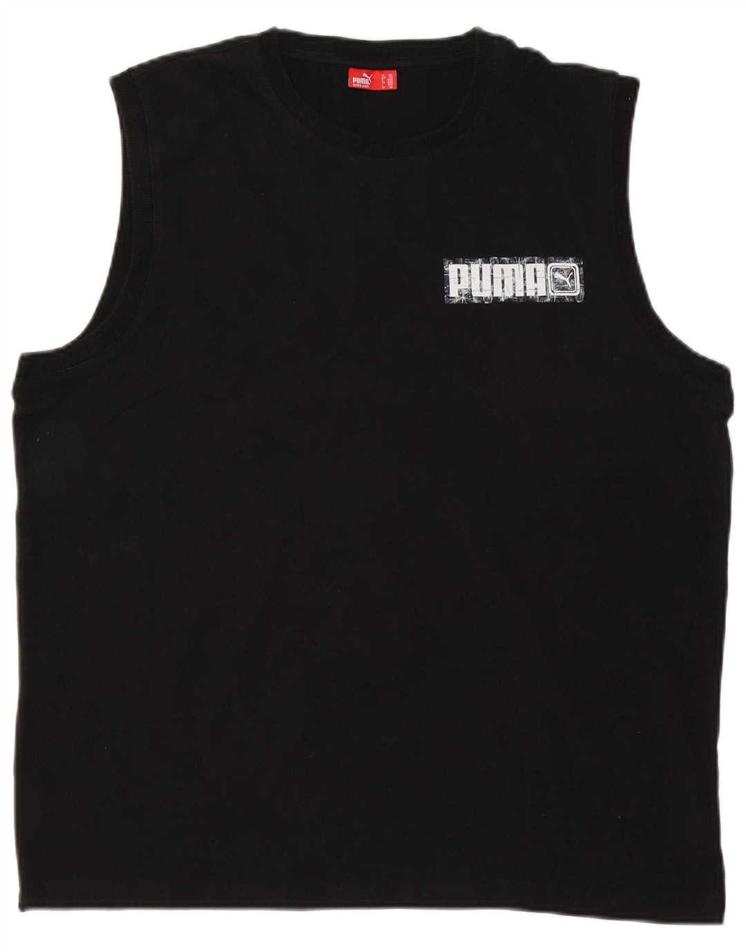 Мужской жилет Puma 2XL, черный хлопок