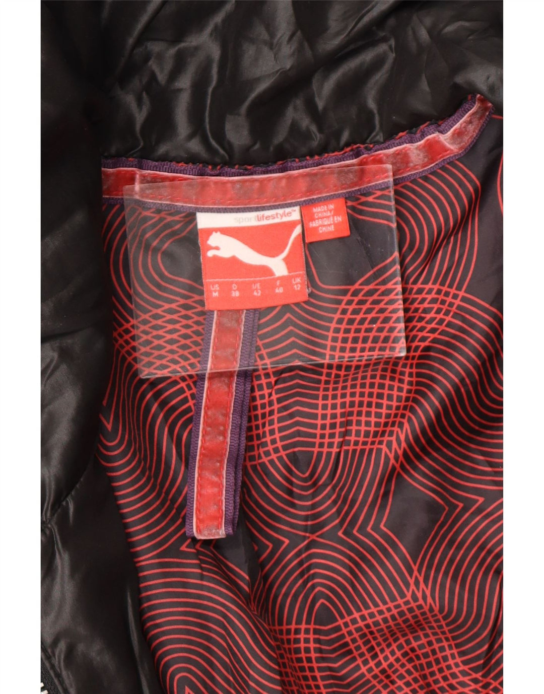 Женская стеганая куртка PUMA UK 12 Medium Black