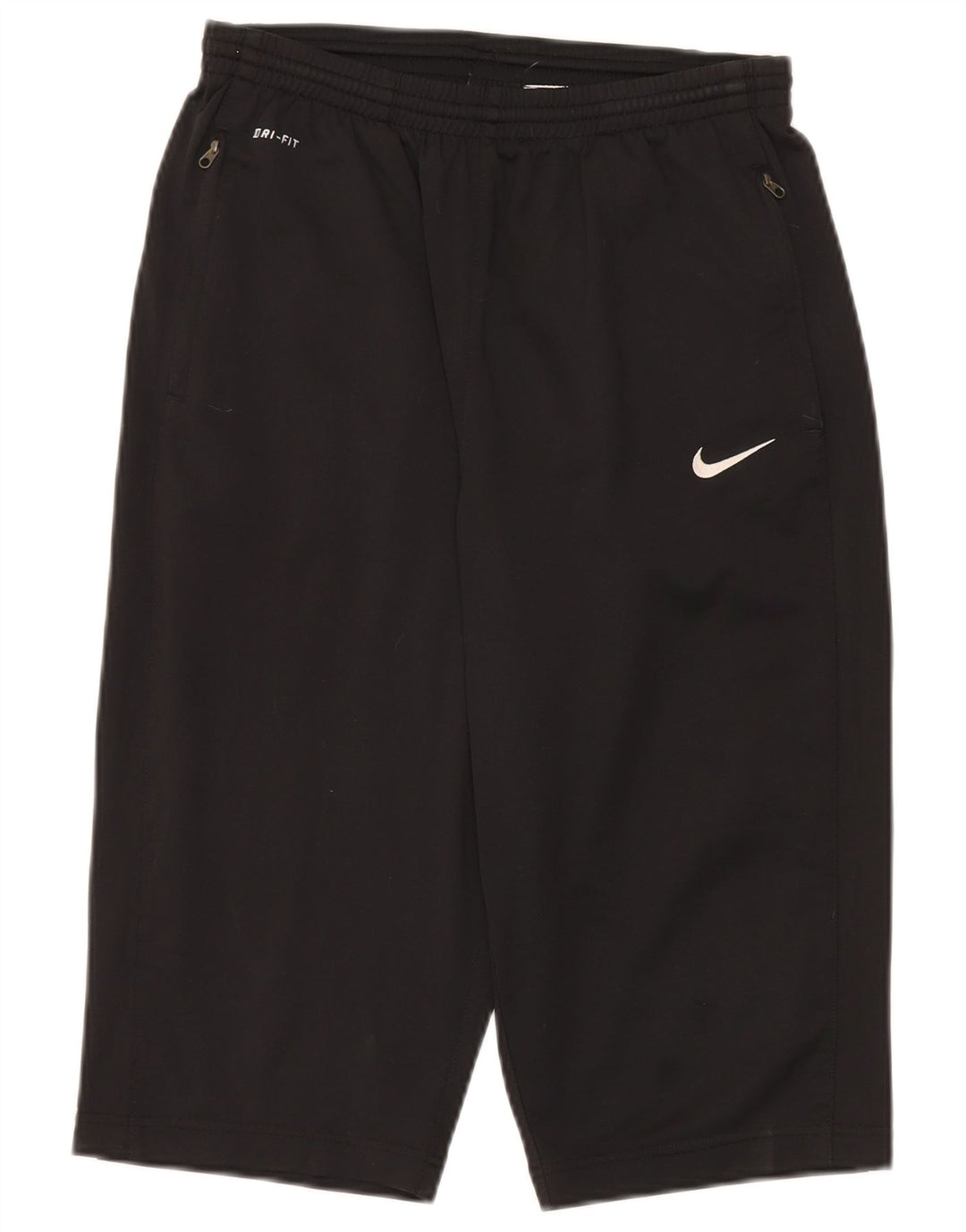 Спортивные шорты-бермуды Nike для мальчиков 13–14 лет, XL, черный полиэстер