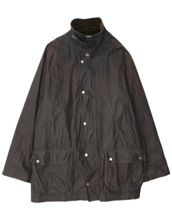 Мужская куртка из вощеного хлопка Sea Barrier UK 42 XL, черная