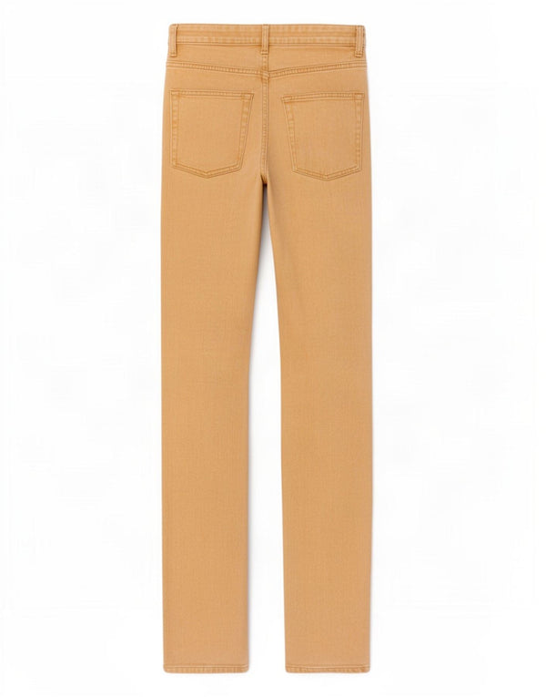 Женские узкие джинсы Zara EU 36 XS W26 L33, бежевый хлопок