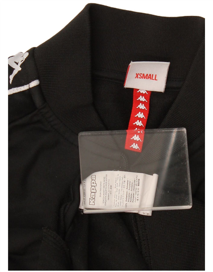 Женский спортивный костюм Kappa с графическим рисунком UK 6 XS, черный с цветными блоками