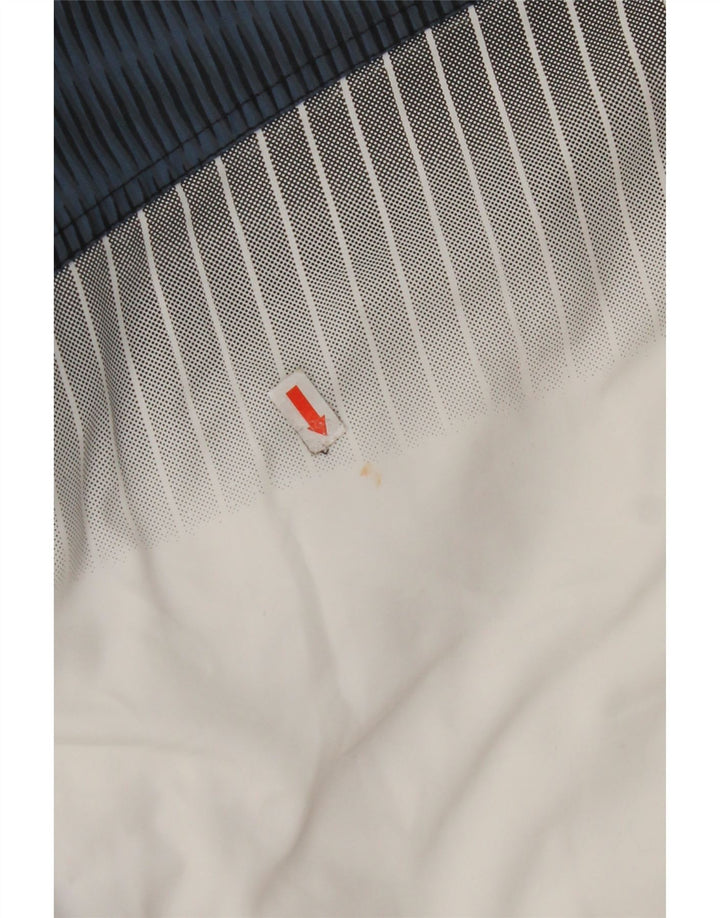 Мужской спортивный костюм LOTTO, верхняя куртка, Великобритания, 36/38, маленький белый, полиэстер с цветными блоками