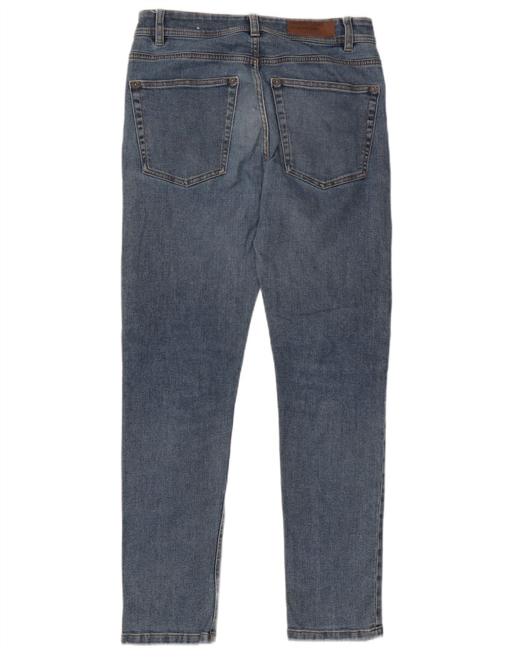 Мужские узкие джинсы Benetton W31 L30 синие, хлопок