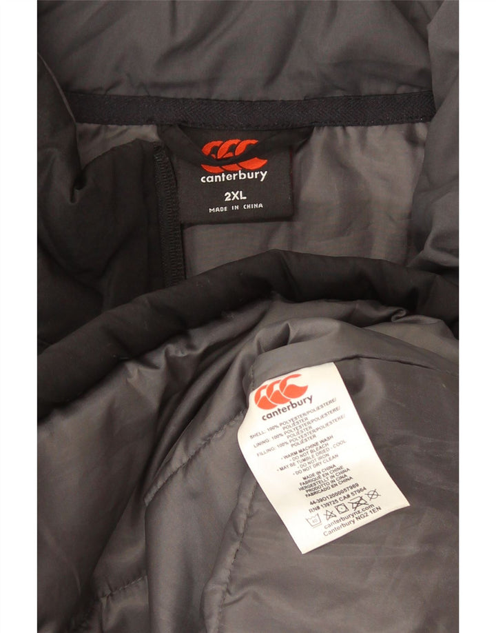 Мужской утепленный жилет Canterbury UK 44 2XL, черный полиэстер