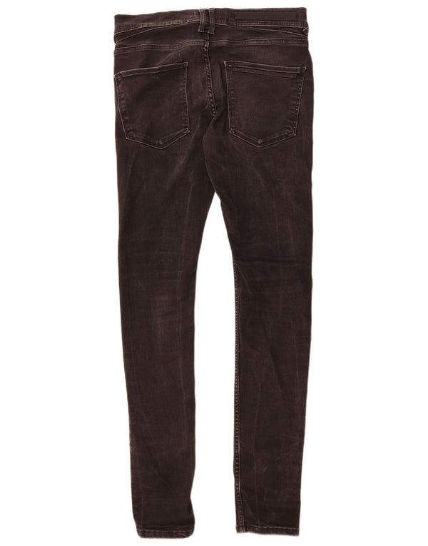 Мужские джинсы скинни Zara EU 40 Medium W31 L32, черный хлопок