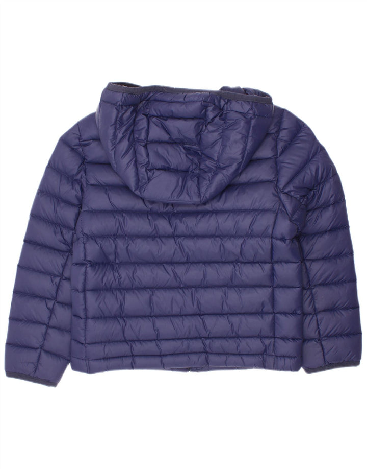 Утепленная куртка с капюшоном Polo Ralph Lauren для мальчиков 5–6 лет, темно-синий полиэстер