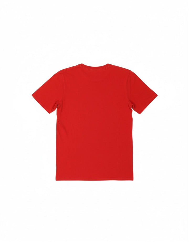 JORDAN Mens Graphic T-Shirt Top Small Red Vintage Jordan and Second-Hand Jordan from Messina Hembry 