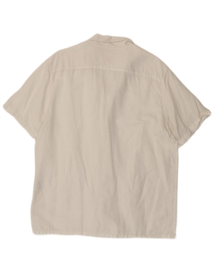 Мужская рубашка с коротким рукавом Levi's, большая белая