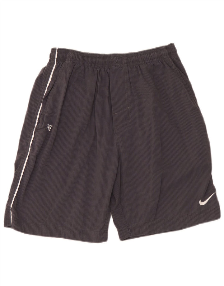 Мужские спортивные шорты Nike, маленькая серая полоска