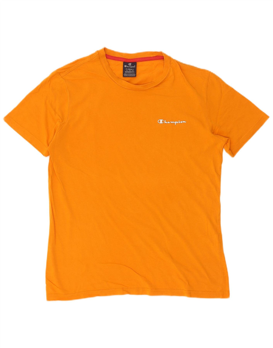 Мужская футболка Champion XS, оранжевый хлопок