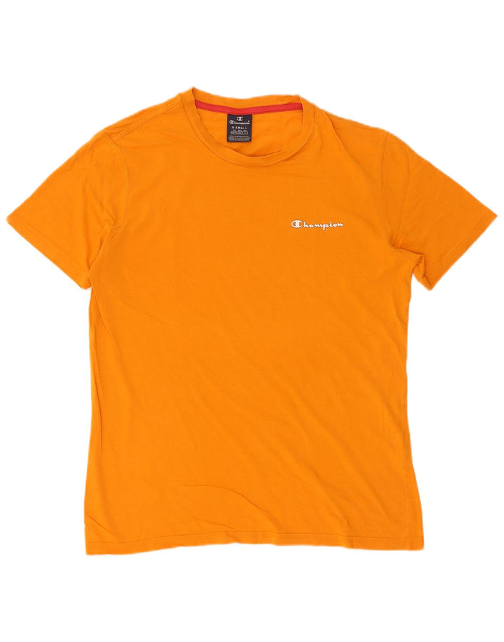 Мужская футболка Champion XS, оранжевый хлопок