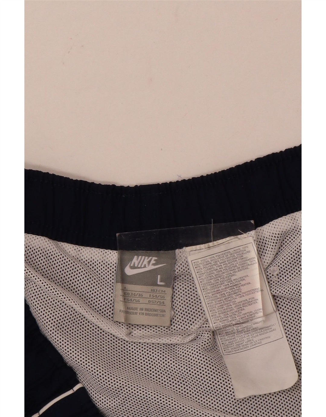Мужские спортивные шорты Nike, большие темно-синие, полиэстер
