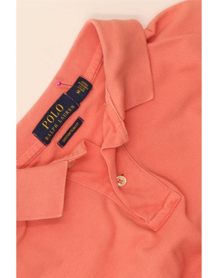 Мужская приталенная рубашка Polo Ralph Lauren среднего розового цвета