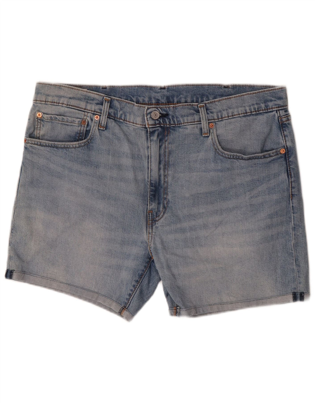 Мужские джинсовые шорты Levi's 412 W38 XL, синие, хлопок