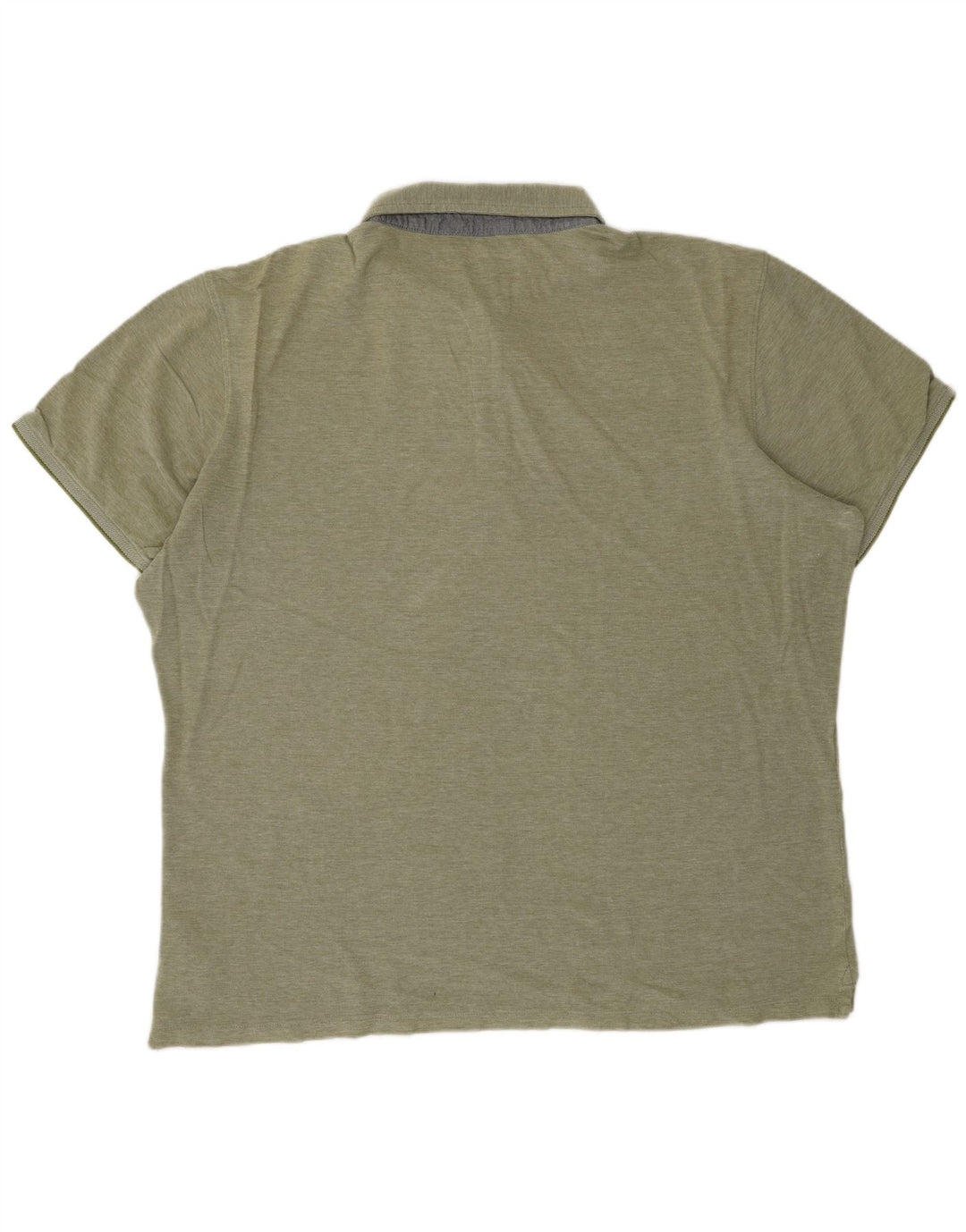 TIMBERLAND Мужская рубашка-поло приталенного кроя 3XL, зеленый хлопок