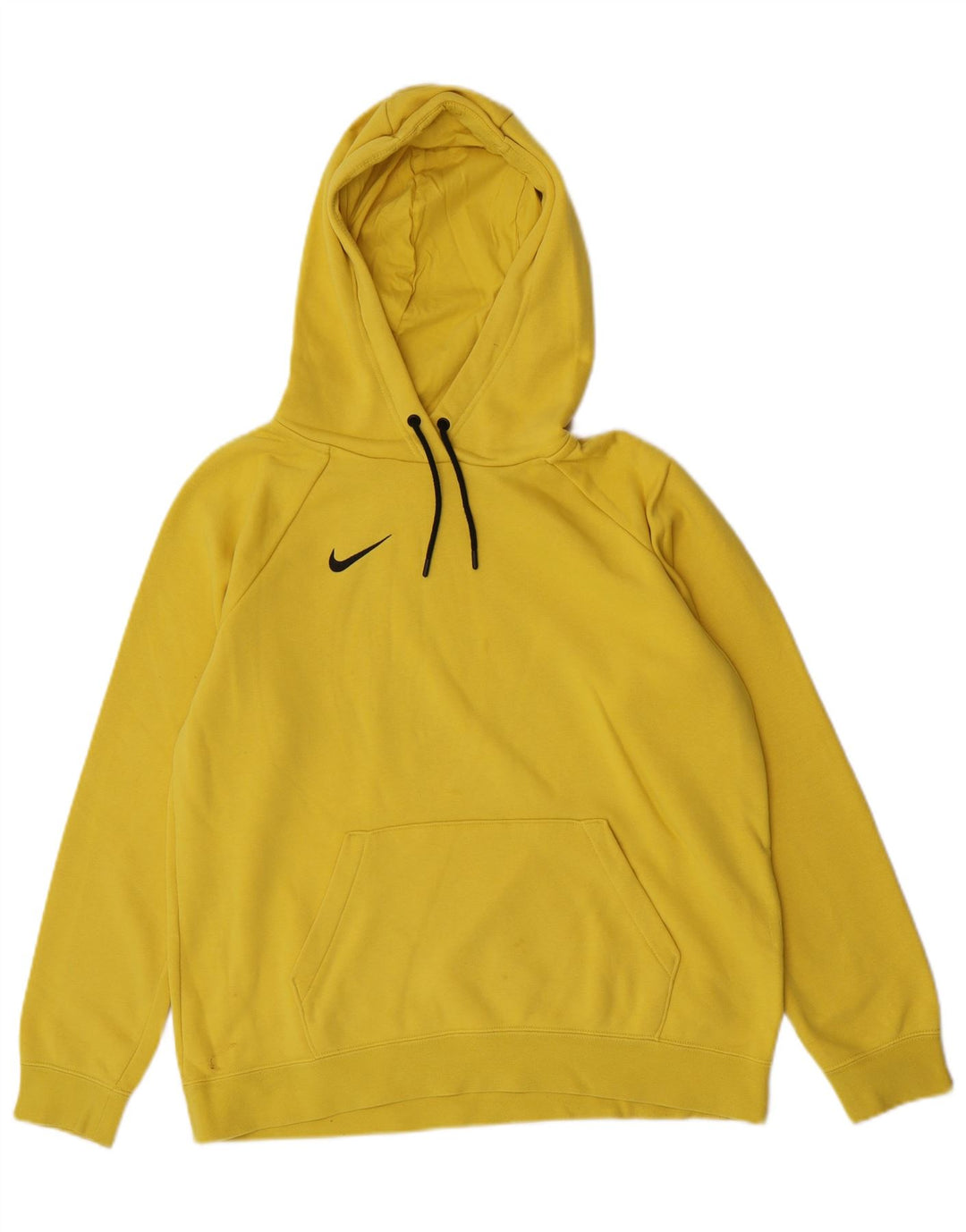 Мужской джемпер с капюшоном Nike, большой желтый, хлопок