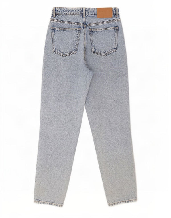 Женские джинсы с высокой талией Zara EU 36 XS W26 L27, синий хлопок
