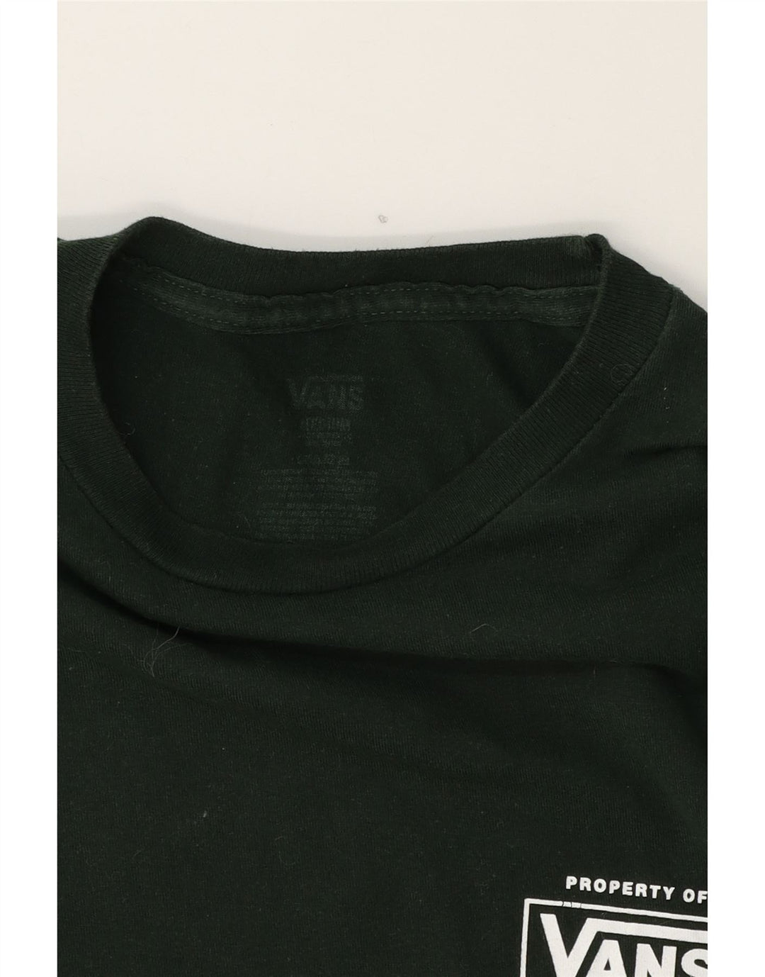 VANS Mens Graphic T-Shirt Top Medium Green Vintage Vans and Second-Hand Vans from Messina Hembry 