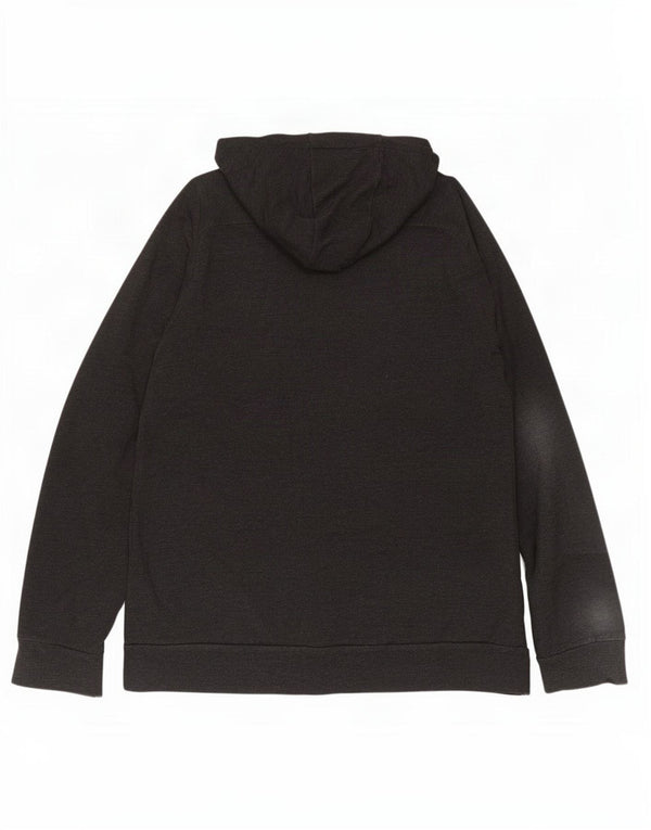 Мужской свитер с капюшоном на молнии Nike Dri Fit XL, серый, вискоза