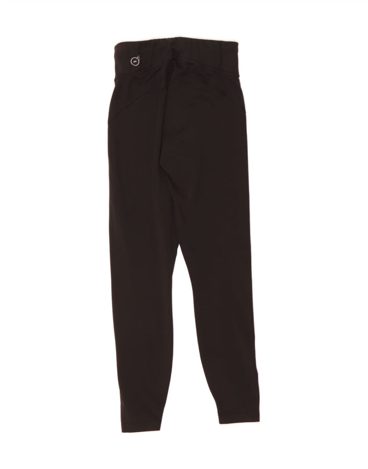 PUMA Womens Tracksuit Trousers Joggers UK 8 Small  Black Polyester Vintage Puma and Second-Hand Puma from Messina Hembry 