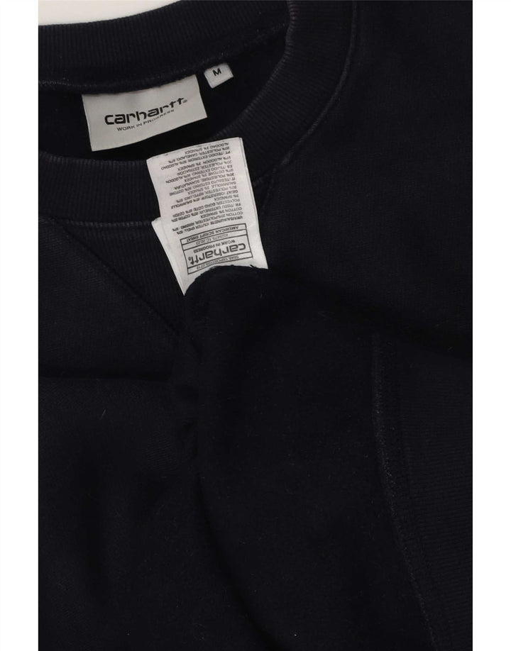Мужской свитер Carhartt, джемпер среднего размера, темно-синий, хлопок