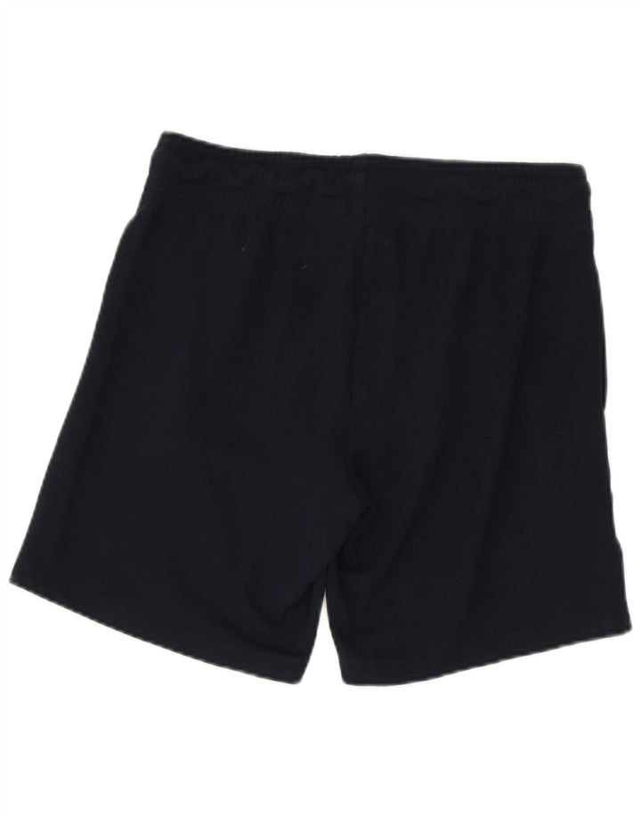 Мужские спортивные шорты с рисунком Jack & Jones из хлопка темно-синего цвета среднего размера