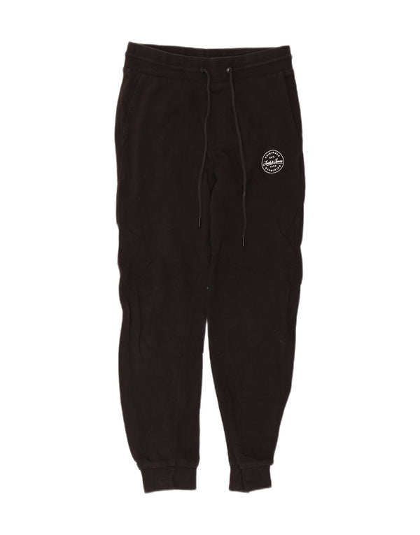 Мужские спортивные брюки Jack & Jones, джоггеры XS, черный хлопок