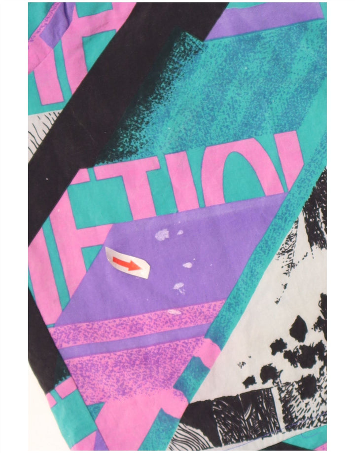 Мужской спортивный костюм Pandora с графическим рисунком, верхняя куртка XL, фиолетовый с геометрическим рисунком