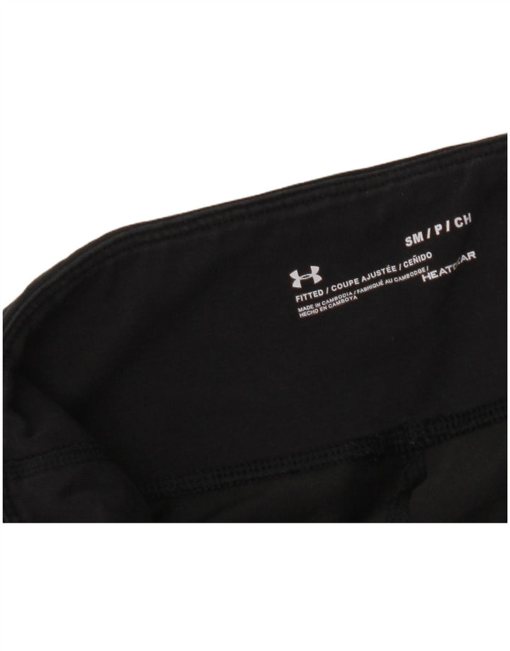 Женские леггинсы с рисунком UNDER ARMOR, UK 10, маленькие, черные