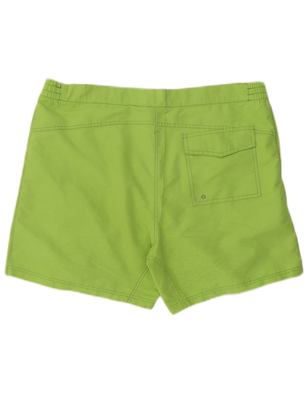 SLAM Mens Swimming Shorts Large W36 Green Polyester