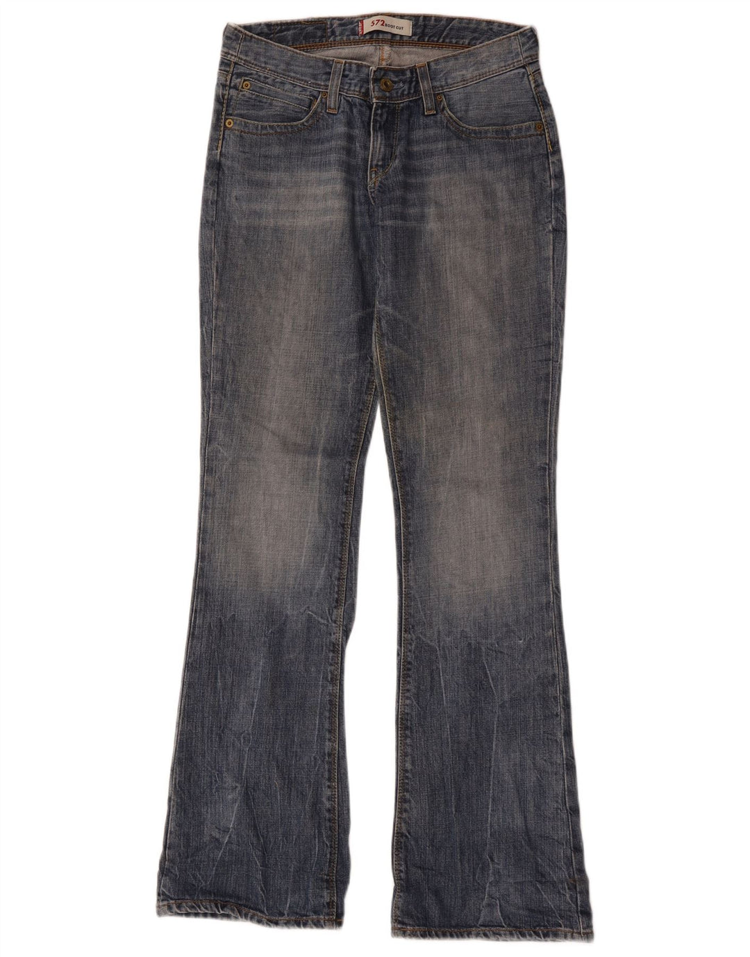 Женские джинсы Levi's 572 Bootcut W28 L34 Синие, хлопок