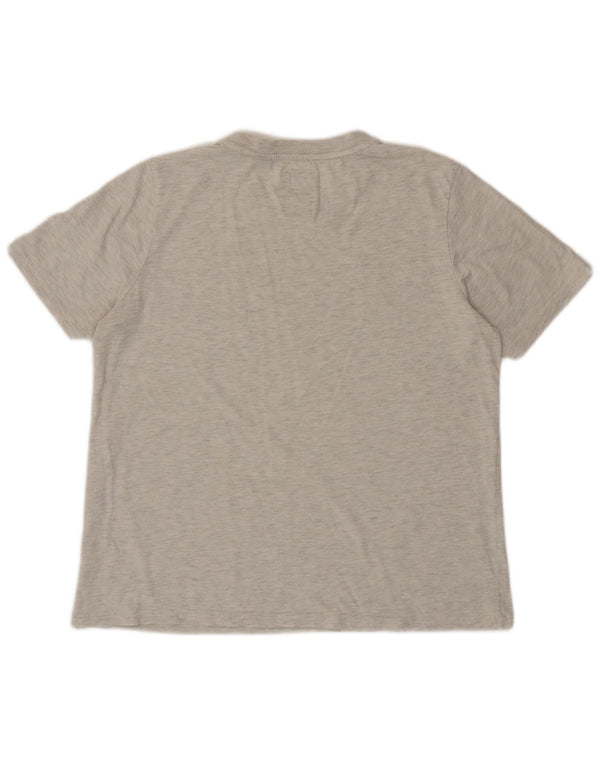 Женская футболка с рисунком Superdry Top UK 14, большая серая