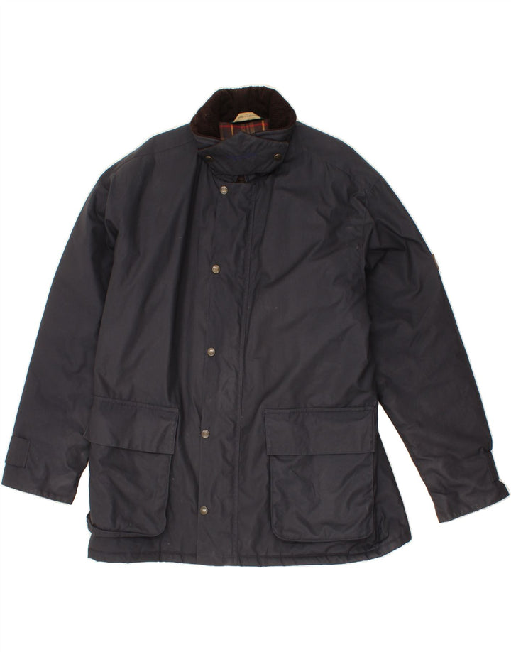 Мужская куртка VINTAGE Utility UK 42 XL, темно-синяя, хлопок