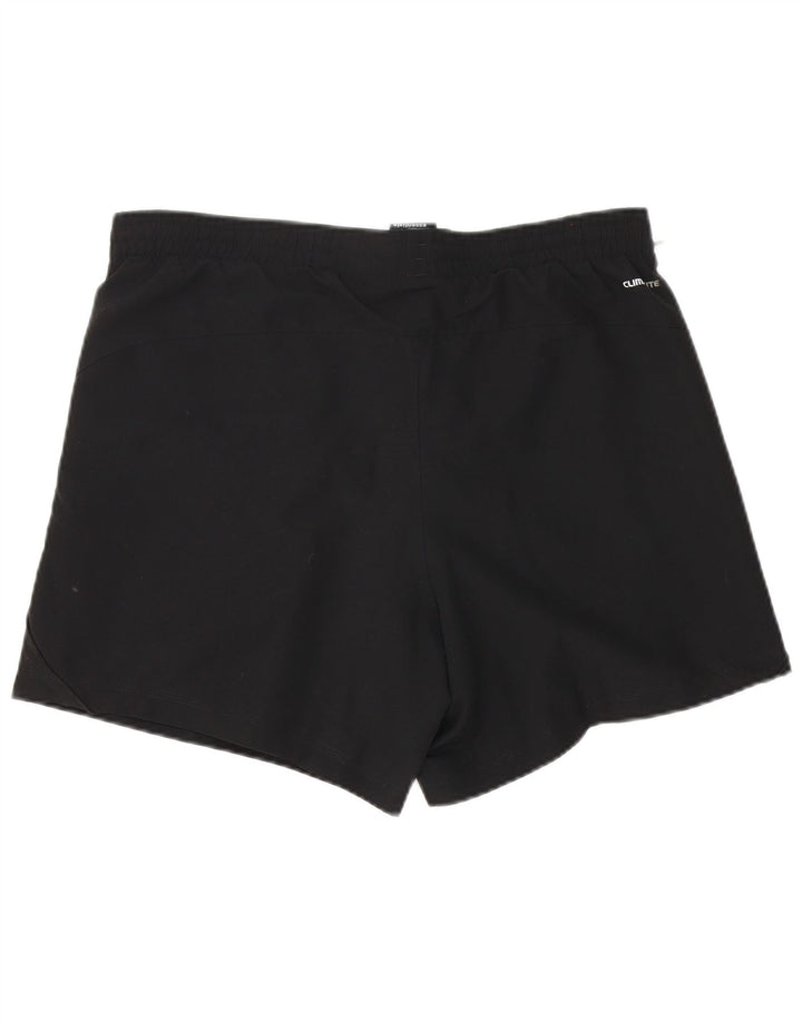 Мужские спортивные шорты Adidas Climalite, средний черный полиэстер