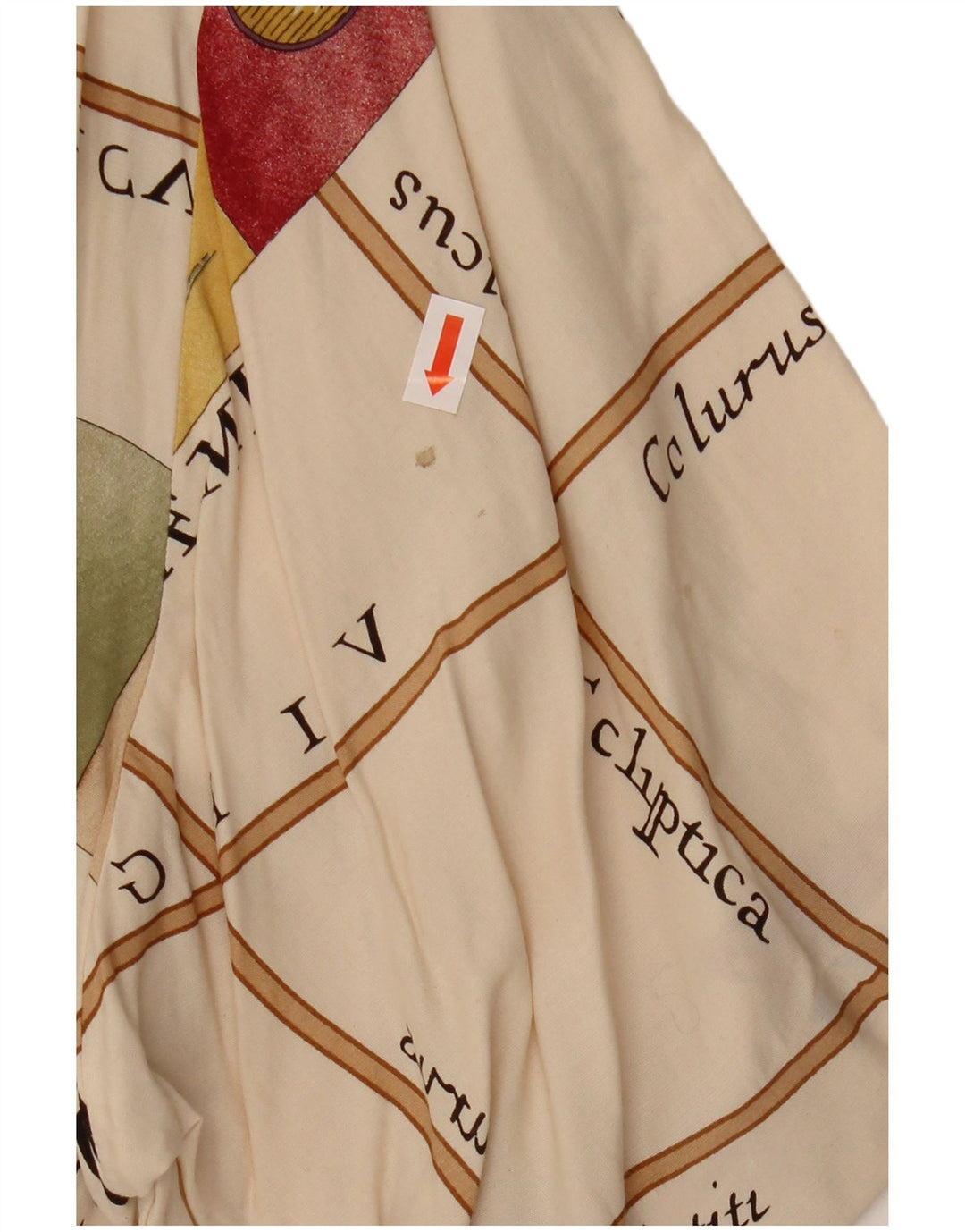 MARCELLO CIONI Женская блузка-рубашка с рисунком IT 48 XL Off White Colourblock