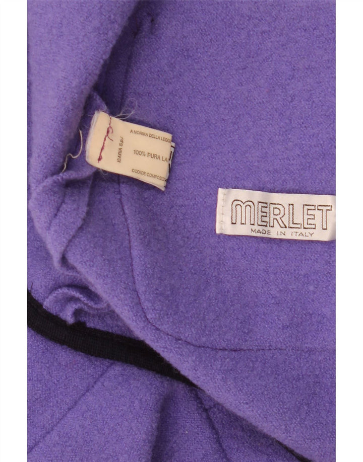 Женский пиджак Merlet с 2 пуговицами и рукавом 3/4 IT 46 Большой Фиолетовый