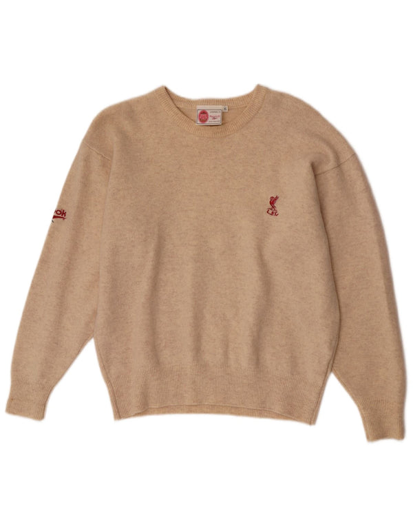 Мужской свитер Reebok Liverpool Regular Fit с вырезом «лодочка» XL, бежевый