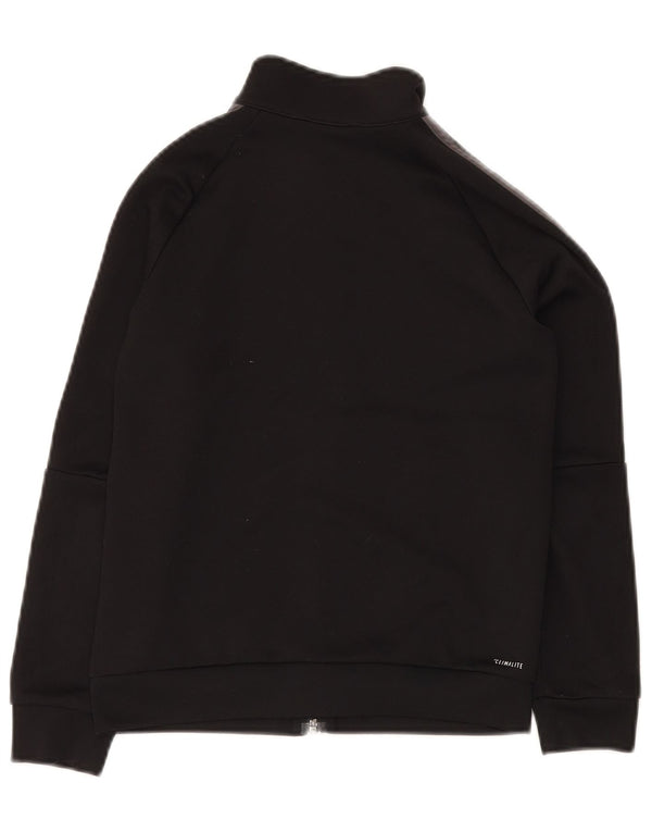 Спортивный костюм ADIDAS для мальчиков, верхняя куртка 9-10 лет, черный полиэстер