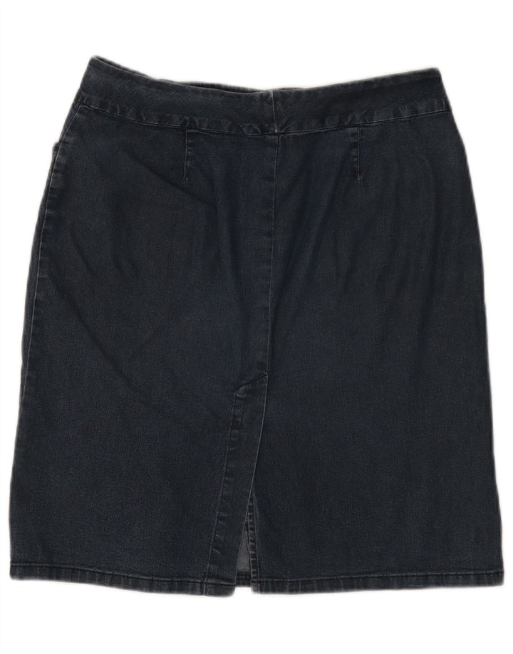 Женская джинсовая юбка Benetton IT 44 Medium W28 Темно-синяя, хлопок