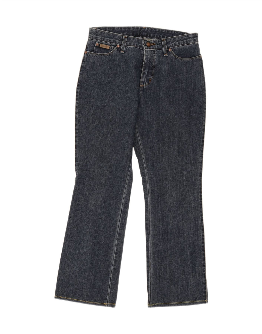 WRANGLER Womens Bootcut Jeans W29 L29 Navy Blue Cotton Vintage Wrangler and Second-Hand Wrangler from Messina Hembry 