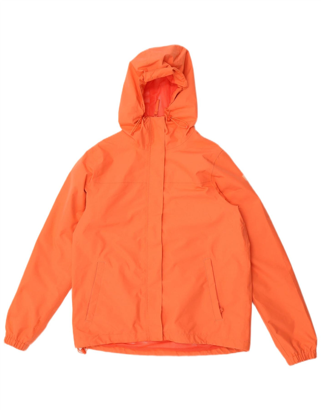 Женская дождевик с капюшоном Helly Hansen UK 14, средний оранжевый полиэстер