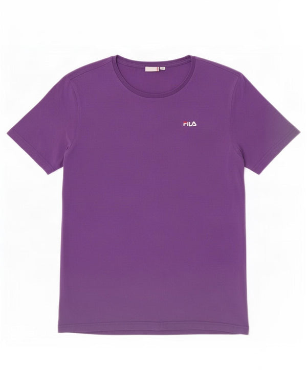 Женская футболка Fila Top UK 14 Medium Purple Cotton
