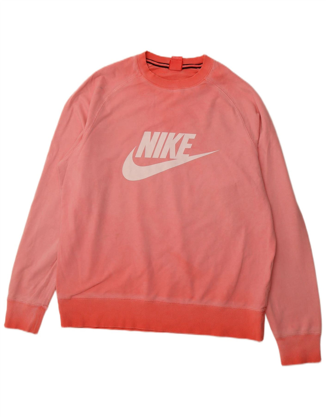 Мужской свитшот с графическим рисунком NIKE XL, розовый хлопок