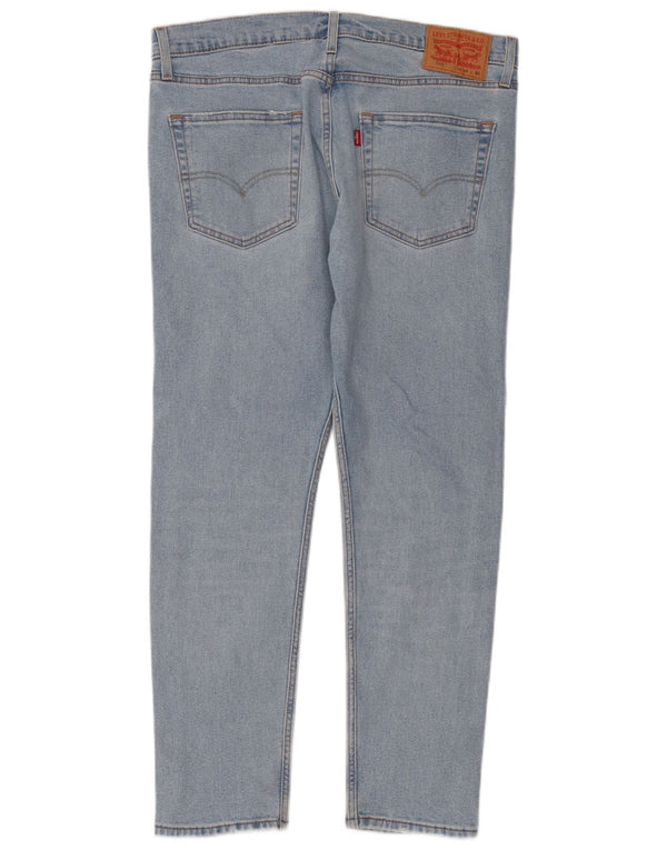 Мужские зауженные джинсы Levi's 512 W34 L30 синие, хлопок